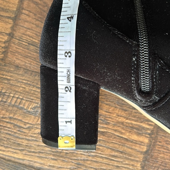 NWT INC International Concepts Rikkie2 Over the Knee Velvet Textured Boots - Picture 7 of 10